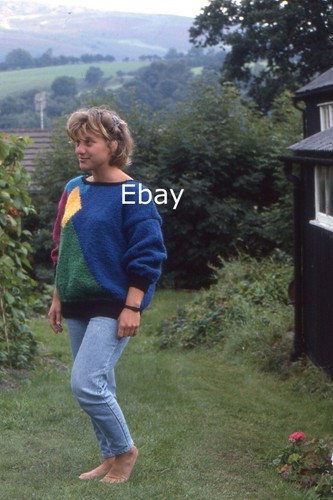 35mm slide junge frau in - slide,