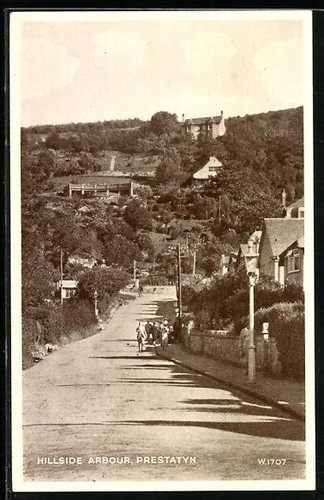 Prestatyn hillside arbour - hillside,