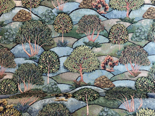 Gobelin stoff hügel - gobelin,