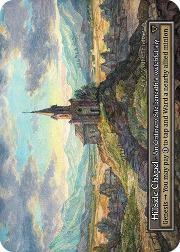 Hillside chapel foil - hillside,