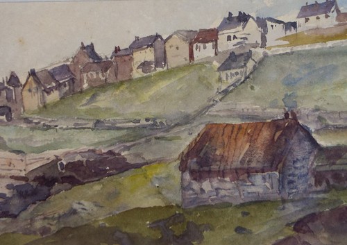 Original aquarell auf papier - original,