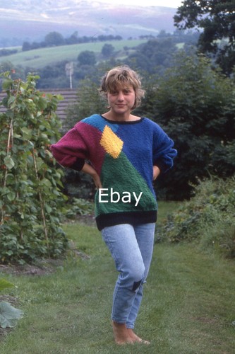 35mm slide junge frau - slide,